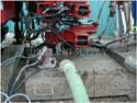 Using SandGuzzler to keep drilling site clean